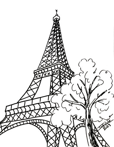 Eiffel Tower P&I 2023 copyright Joanne Howard
