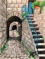 Cobbled Alley copyright Joanne Howard 2026