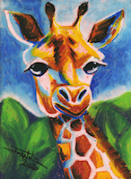 Giraffe copyright Joanne Howard 2020